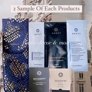 MONAT Travel Bag & Samples